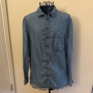 BDG Light Blue Casual Shirt